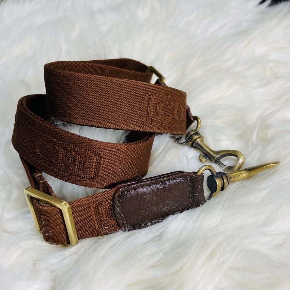 Coach Brown Webbing Strap - Picture 5 of 6
